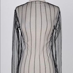 Mesh Longsleeve Top